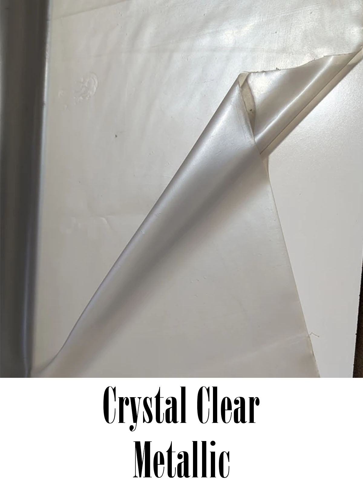 Crystal Clear - Metallic Silver