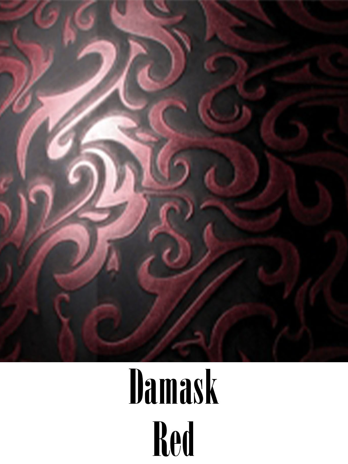 Damask - Red