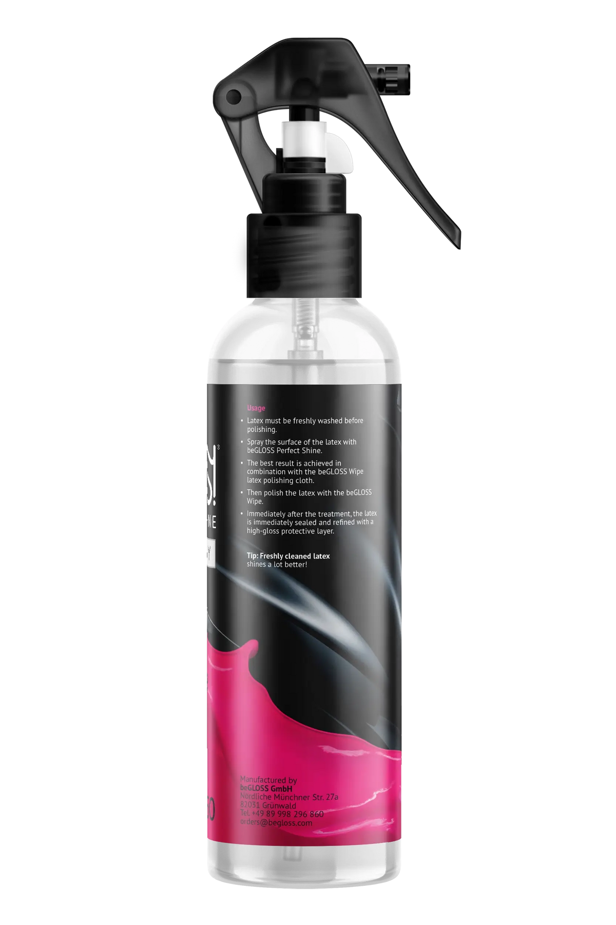 Lustrant latex - beGLOSS - Perfect Shine spray 250 ml