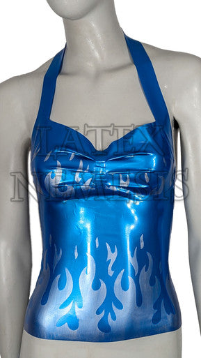 Flame Ruche Top
