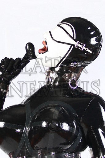 Vinyl Eye Bondage Hood