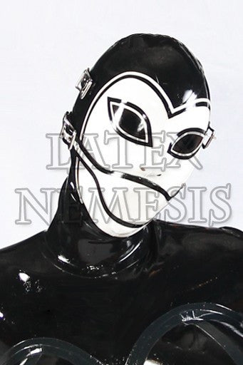 Vinyl Eye Bondage Hood