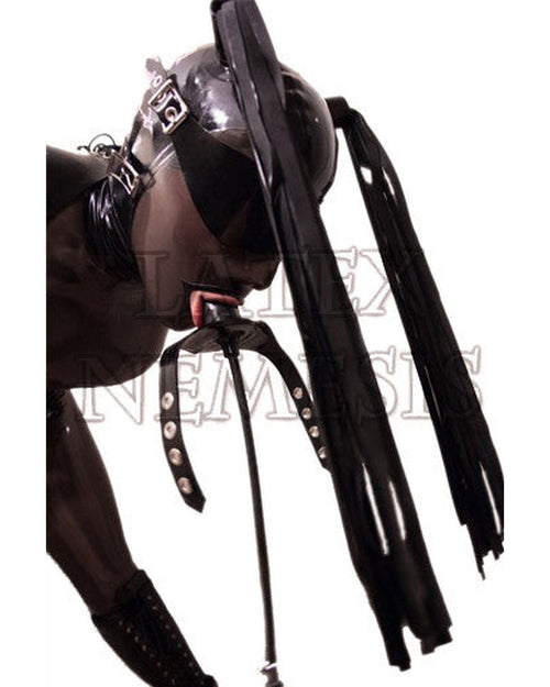Bondage w/Latex Hair
