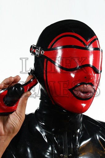 2-Tone Bondage Hood