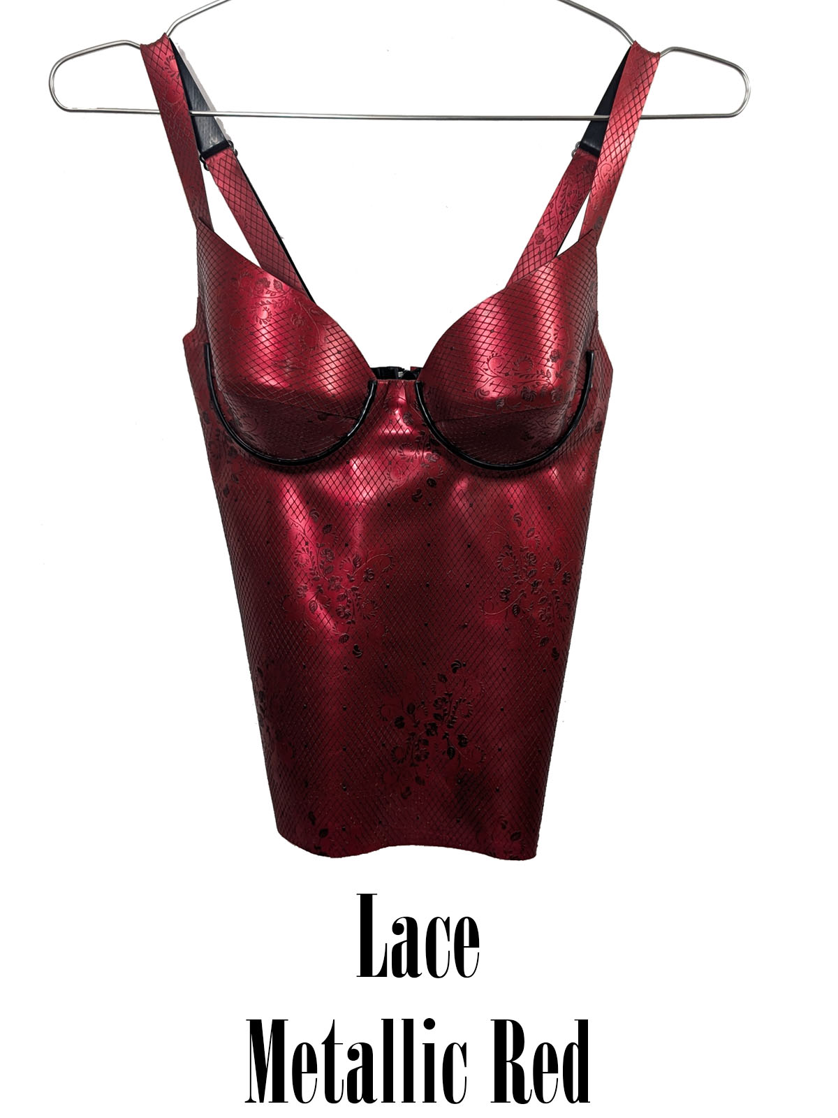 Lace - Metallic Red
