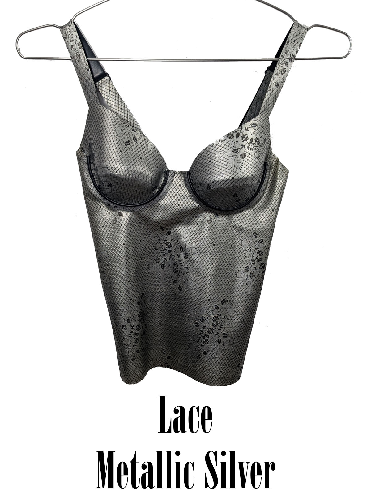 Lace - Metallic Silver