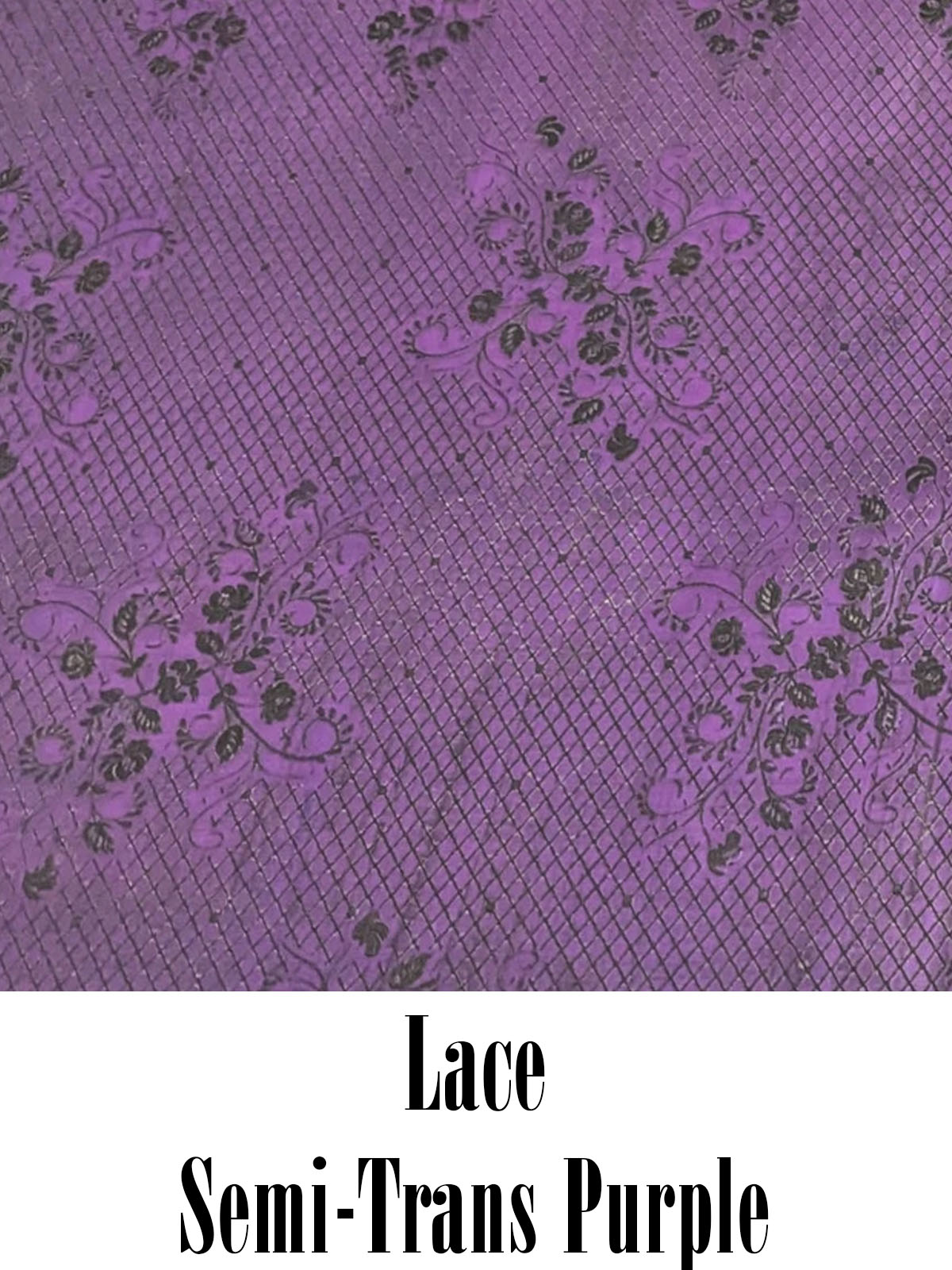Lace - Semi-Trans Purple
