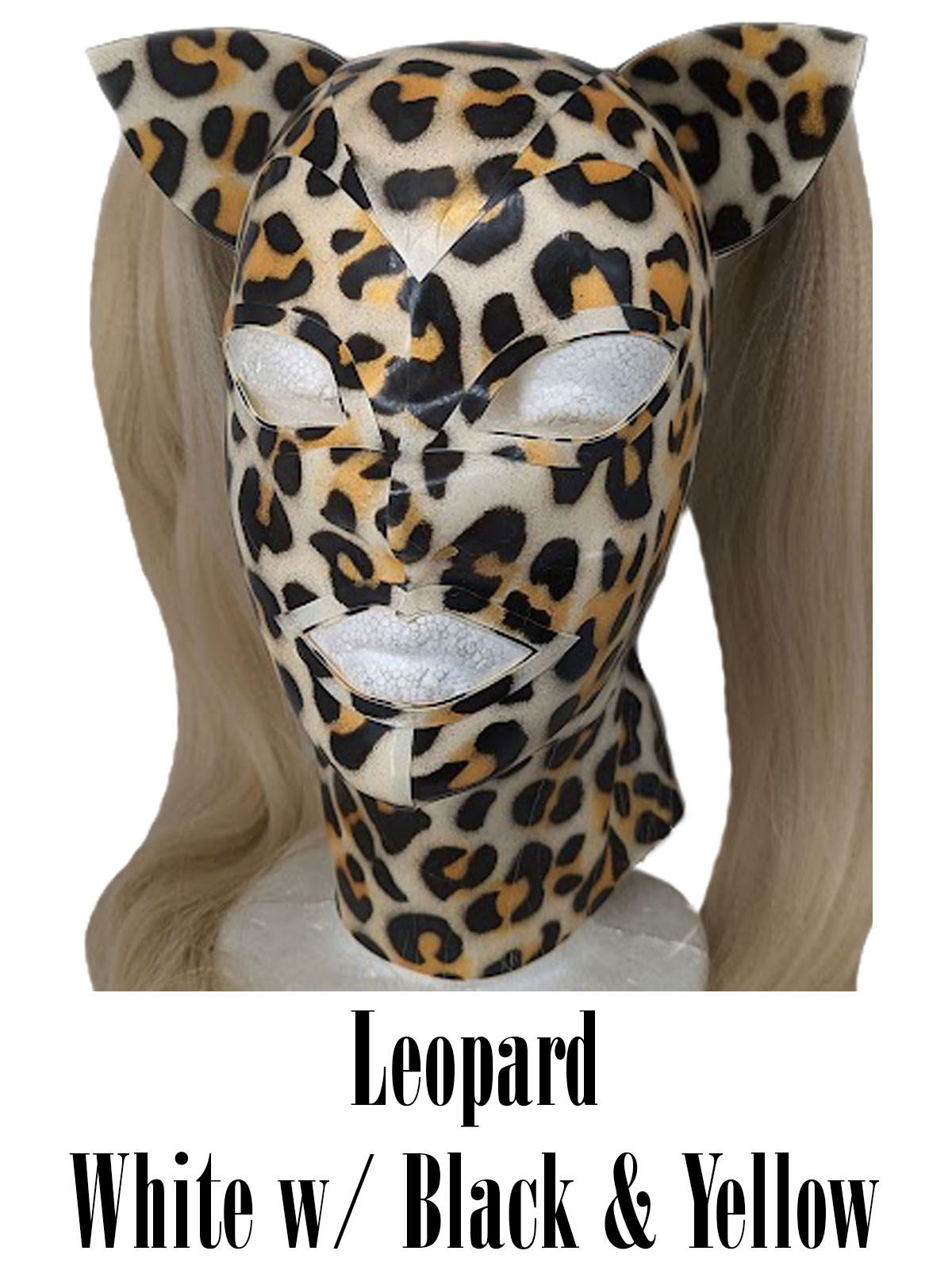 Leopard - White w/ Black & Yellow