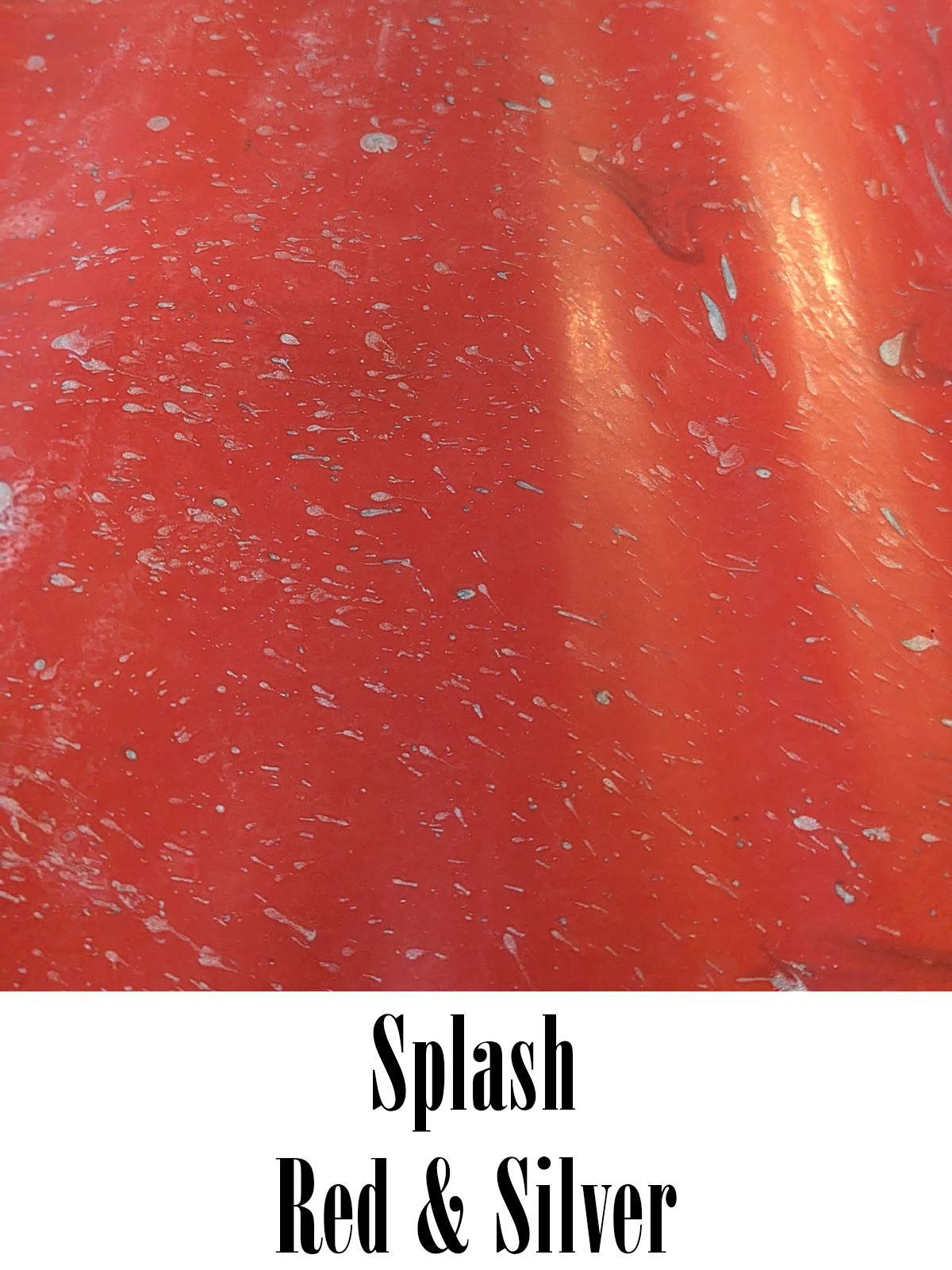 Splash - Red & Silver