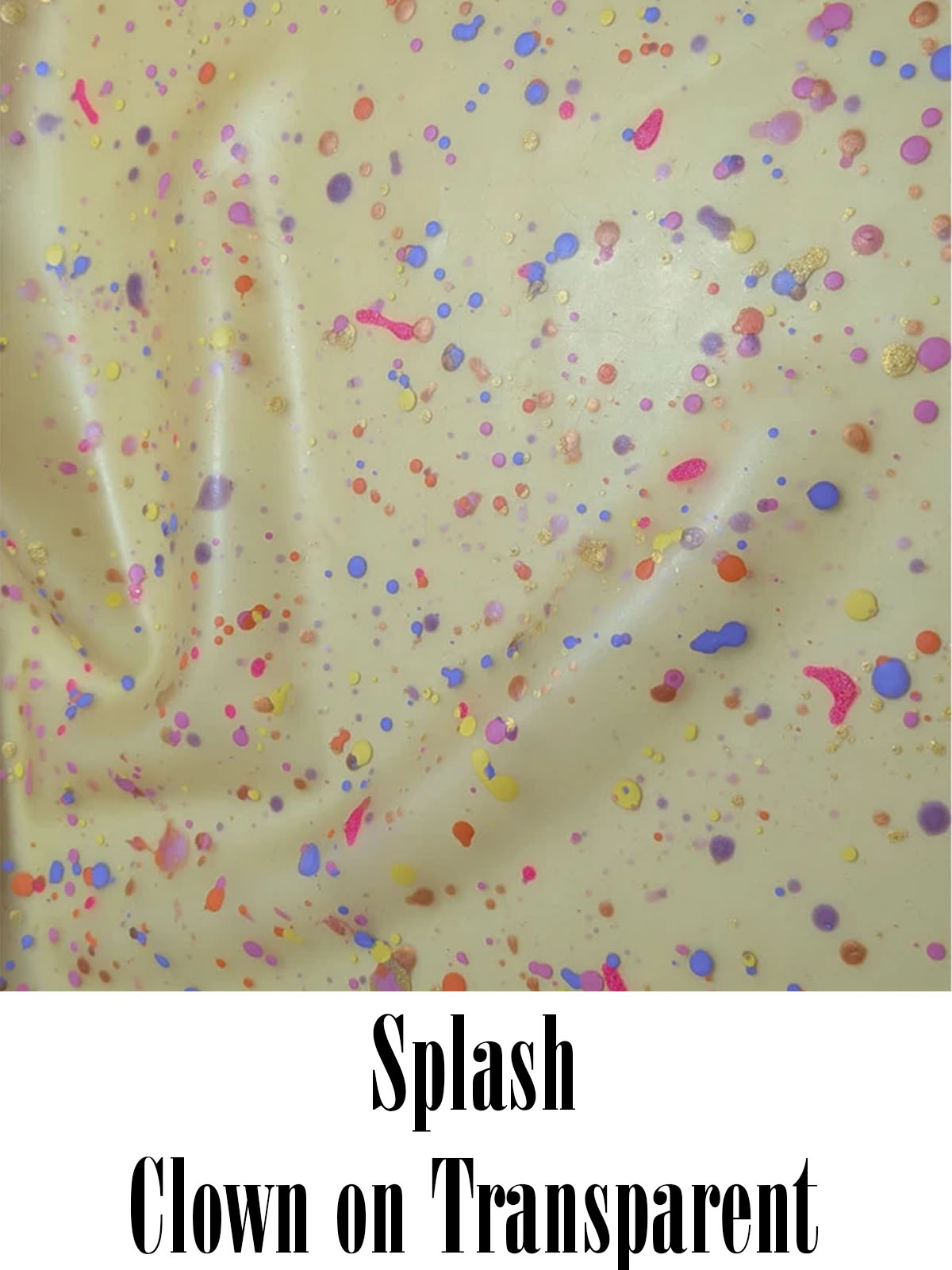 Splash - Clown on Transparent