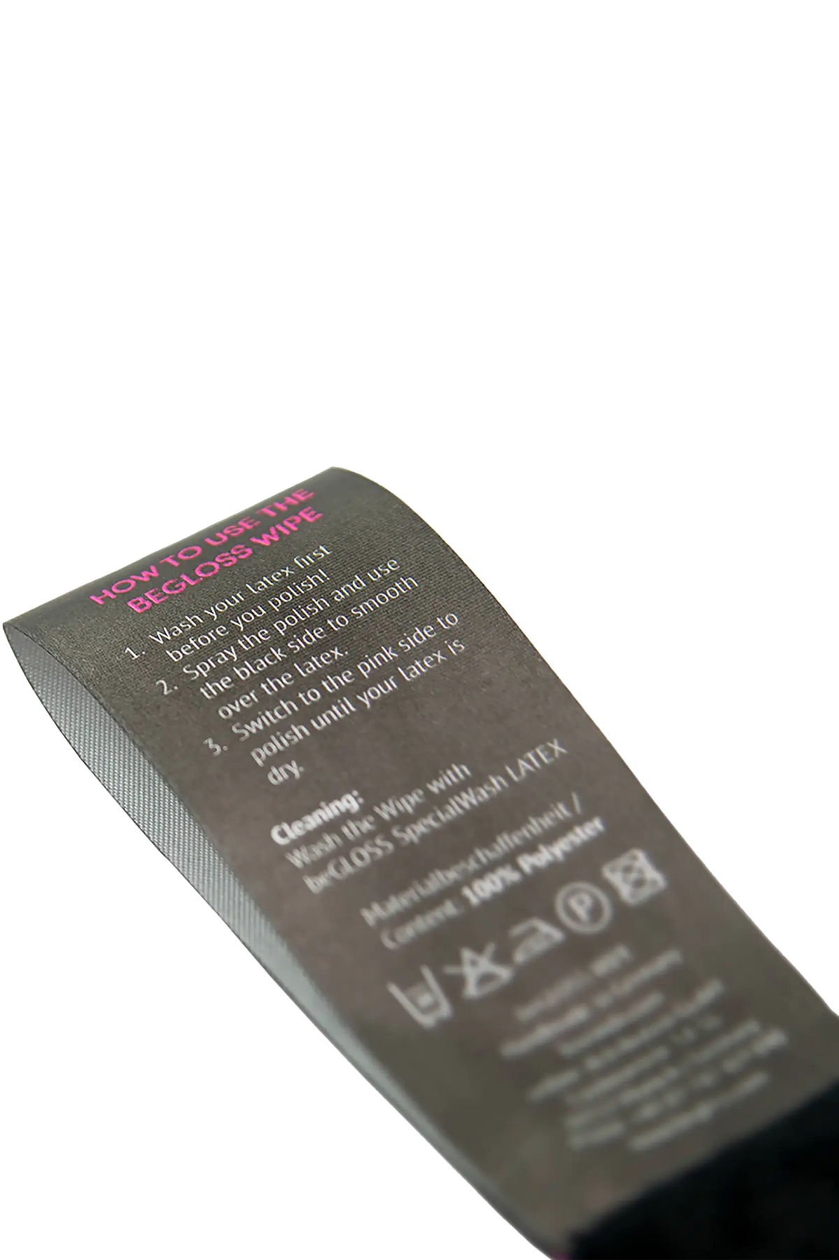 Latex Polish - beGLOSS - Wipe - Small