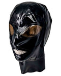 Large/X-Large w/16 Neck - Shallow Nose - Black w/Black Trim - Alien Vinyl Eye