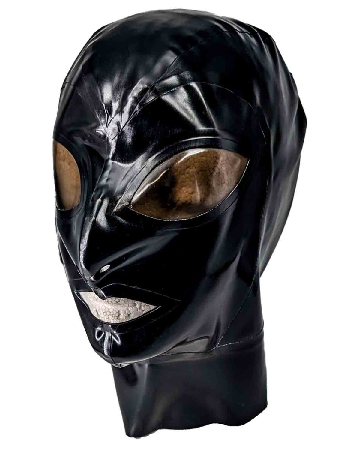Large/X-Large w/16 Neck - Shallow Nose - Black w/Black Trim - Alien Vinyl Eye