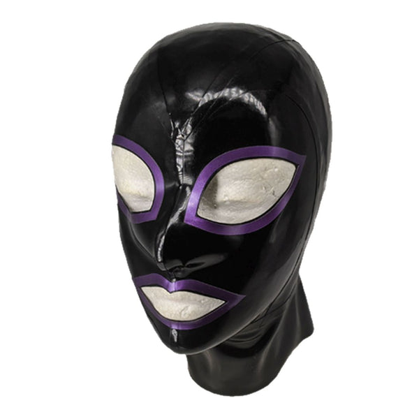 Black with Pearlsheen Purple Trimwith Wide Eye