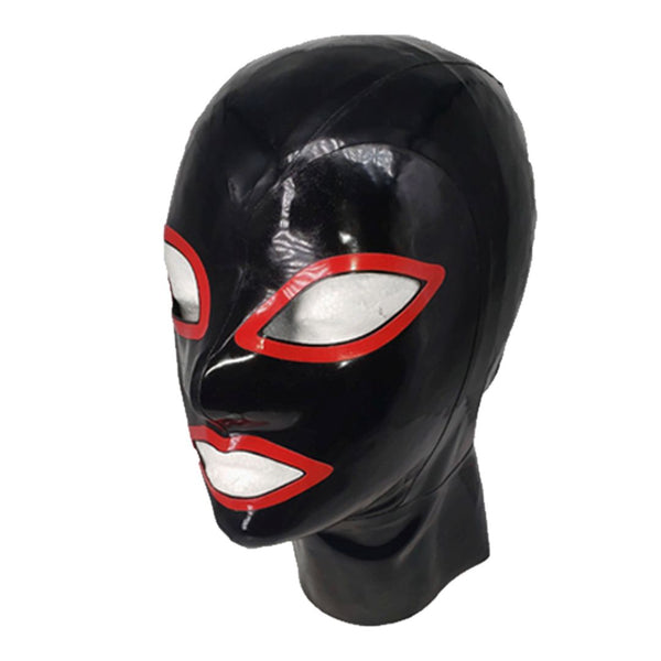 Black with Red TrimShown with Smooth Eye & Mouth