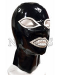 Large/X-Large w/16 Neck - Apprentice Hood 30% Off - Black with White Trim