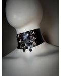 Latex Lace-Up Choker
