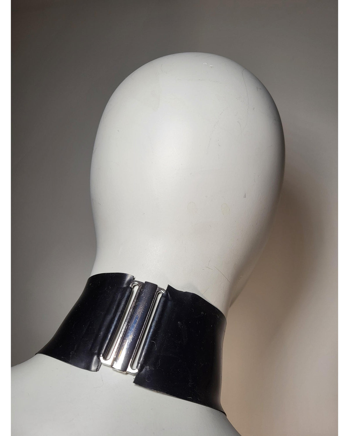 Latex Lace-Up Choker