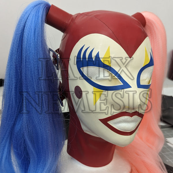 Custom Clown HoodFlare Back Normal Eye