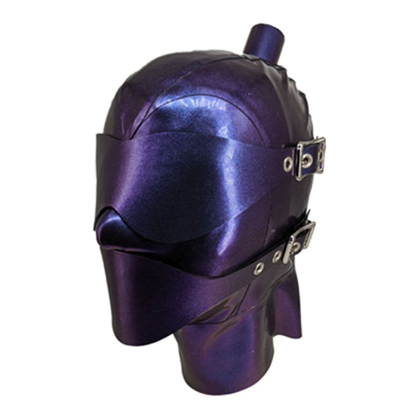Colorshift PurpleSpecialty Sheeting HoodShown with Buckles & Attachments in matching color