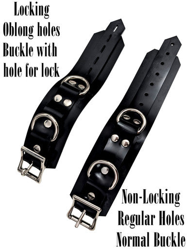 Heavy 3mm rubber restraints