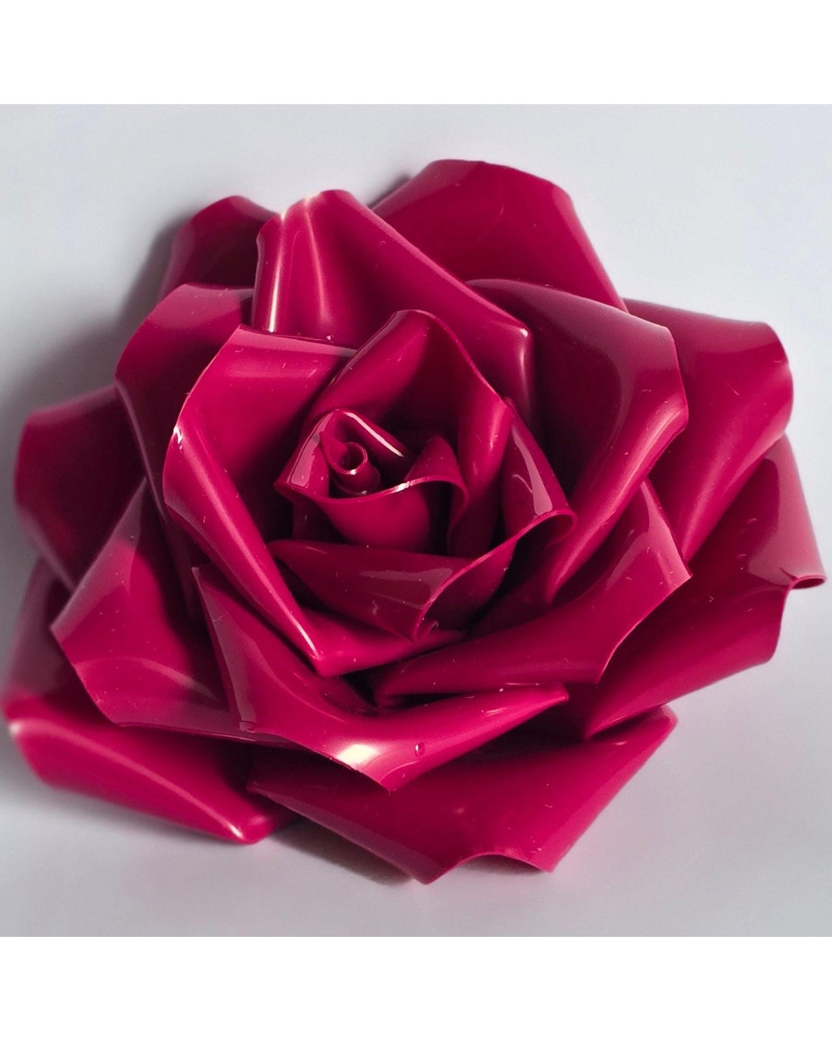 Latex Rose Hair Clip - alternate view