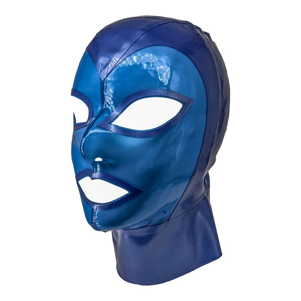 Pearlsheen azure semi trans blue face