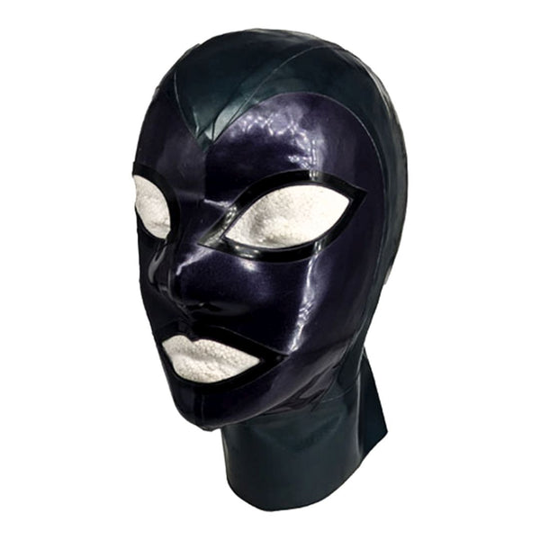 Pearlsheen peacock amethyst face