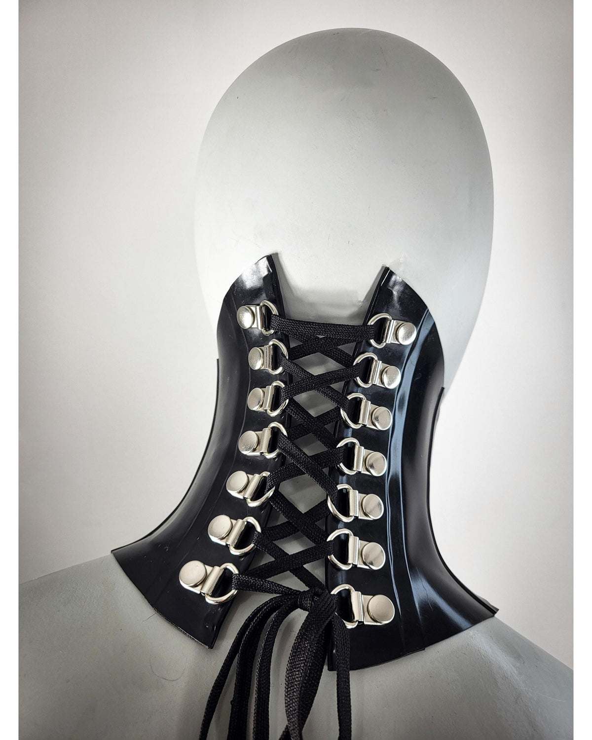 Plain Latex Neck Corset