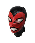 Large - Apprentice Hood 10% Off - Black with Red Face - Black Trim