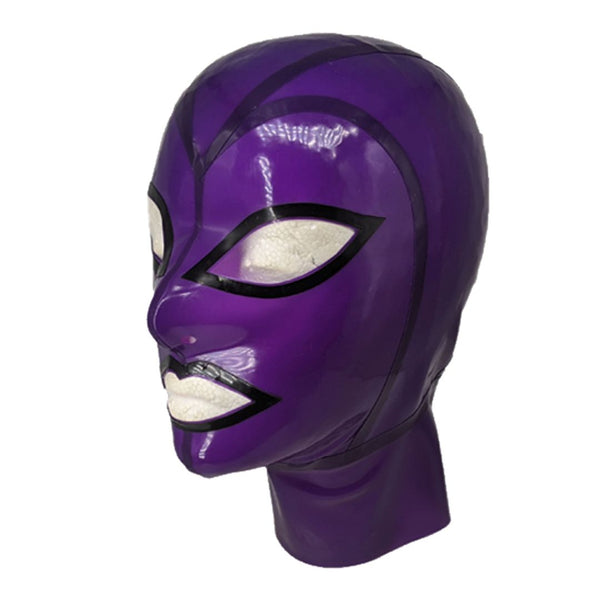 Semi-Trans Mauve with Black Trim Hood