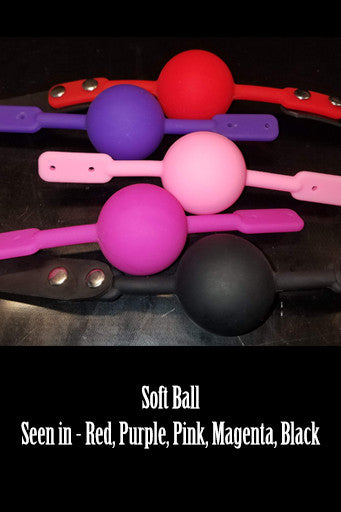 Soft Ball Gag