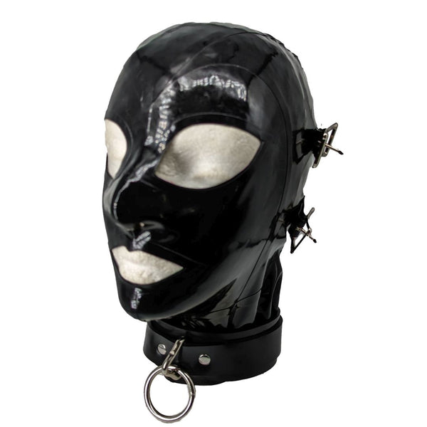 Black with Wide Eye & BucklesShown with Basic Collar Hood